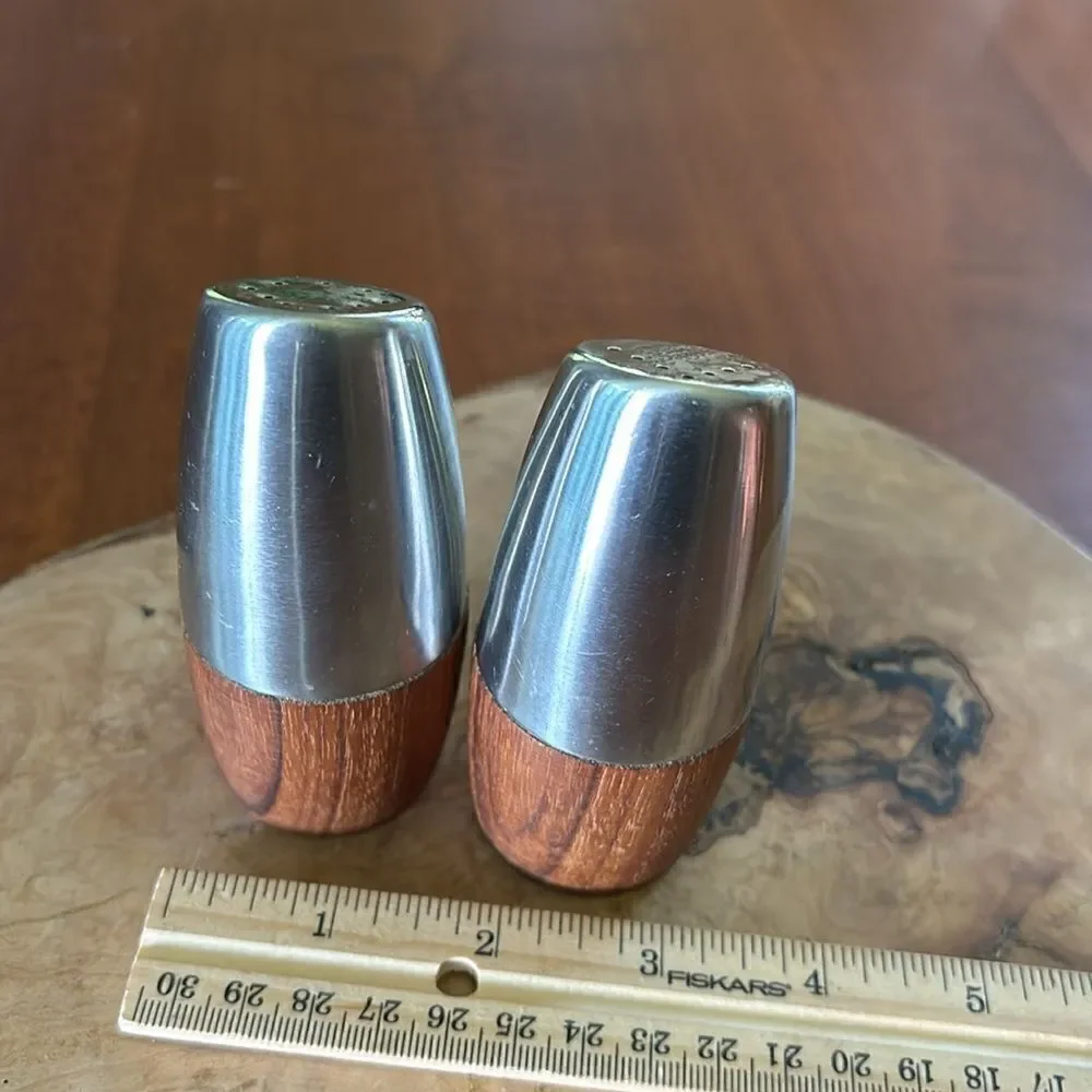 MCM Vintage Modern Arthur Salm Sweden Salt & Pepper Shakers